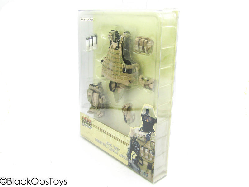 Load image into Gallery viewer, USMC &quot;MEU&quot; Desert Combat Armor Set - MINT IN BOX
