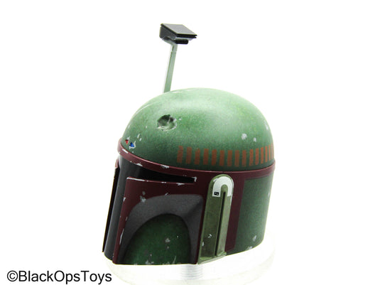 BOBF Boba Fett - Helmeted Head Sculpt w/Detailed Insides