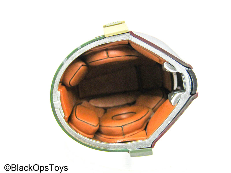 Load image into Gallery viewer, BOBF Boba Fett - Helmeted Head Sculpt w/Detailed Insides
