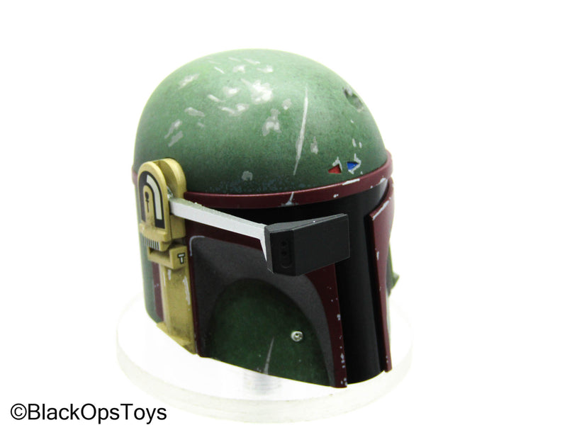 Load image into Gallery viewer, BOBF Boba Fett - Helmeted Head Sculpt w/Detailed Insides
