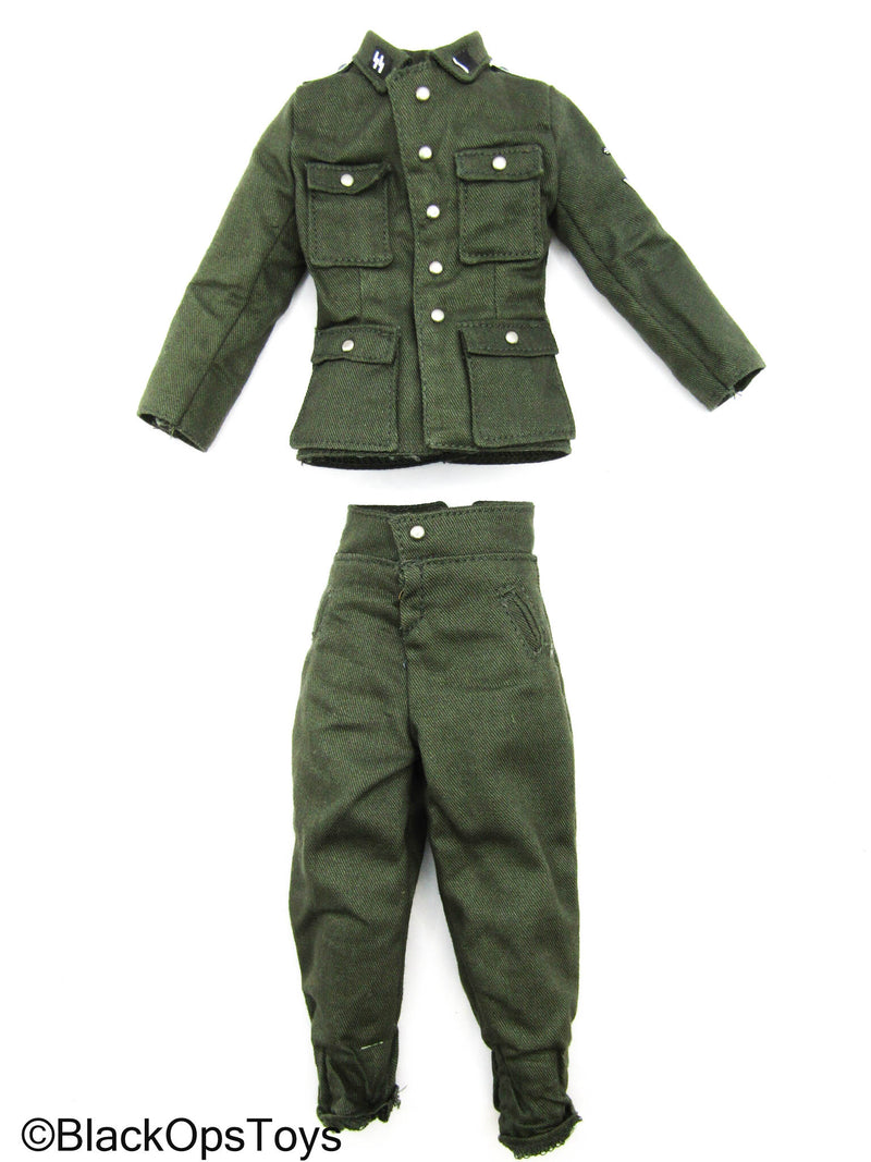 Load image into Gallery viewer, WWII German - SS Corporal M43 Combat Uniform Set
