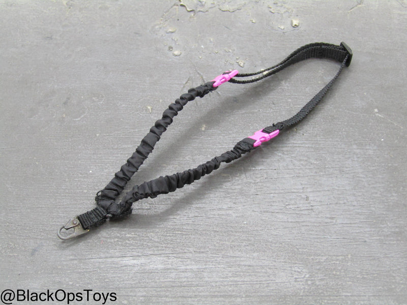 Load image into Gallery viewer, PUBG Battlegrounds Taego Venator - Black &amp; Pink Single Point Sling
