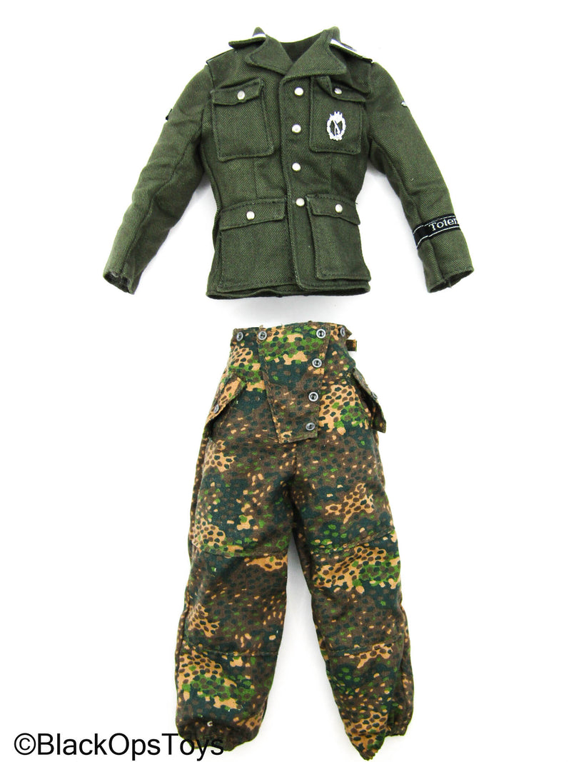 Load image into Gallery viewer, WWII German - SS 3rd Panzer Division Master Sergeant M43 Uniform Set
