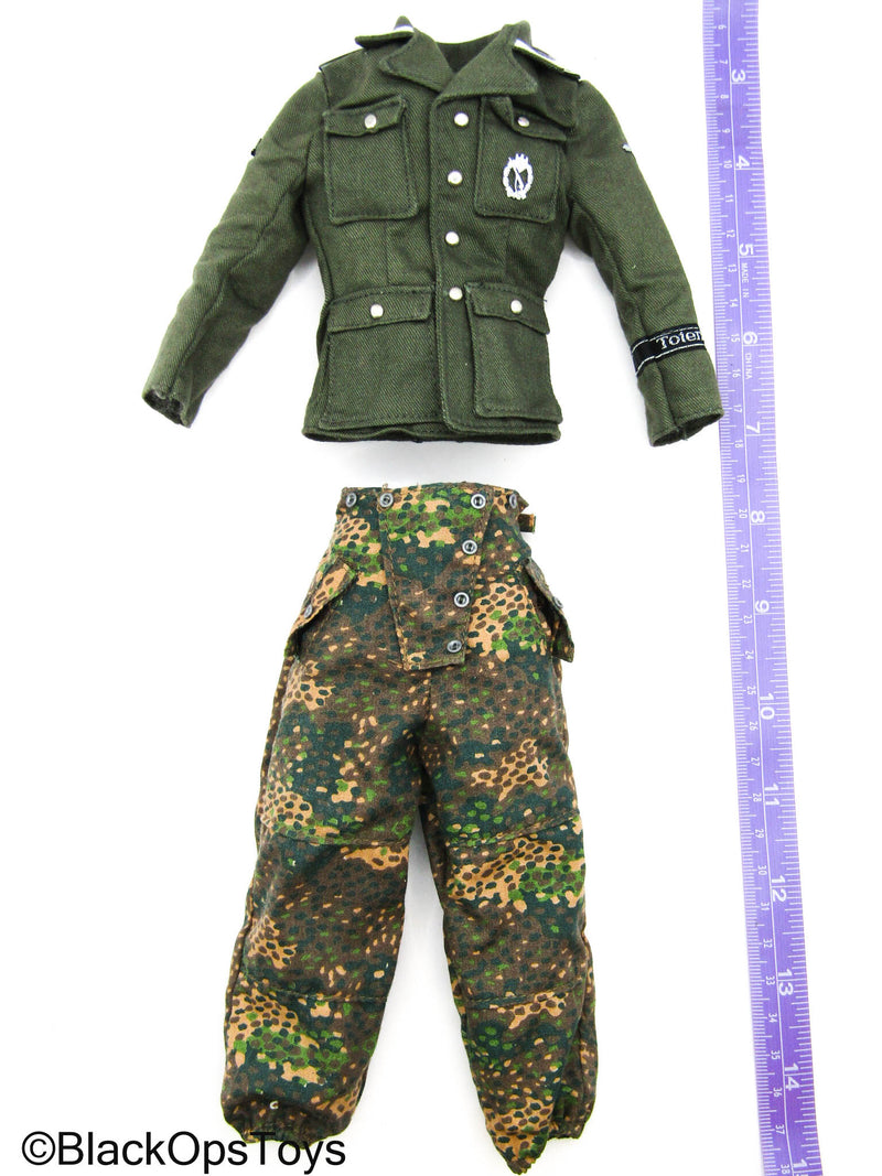 Load image into Gallery viewer, WWII German - SS 3rd Panzer Division Master Sergeant M43 Uniform Set
