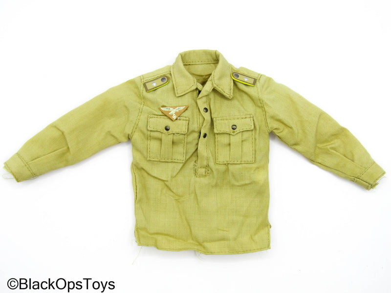 Load image into Gallery viewer, WWII German - Luftwaffe 1st Lieutenant Tan Shirt
