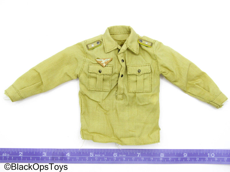 Load image into Gallery viewer, WWII German - Luftwaffe 1st Lieutenant Tan Shirt
