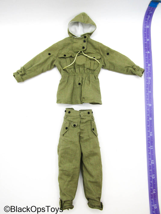 WWII German - Tan Cold Weather Uniform Set