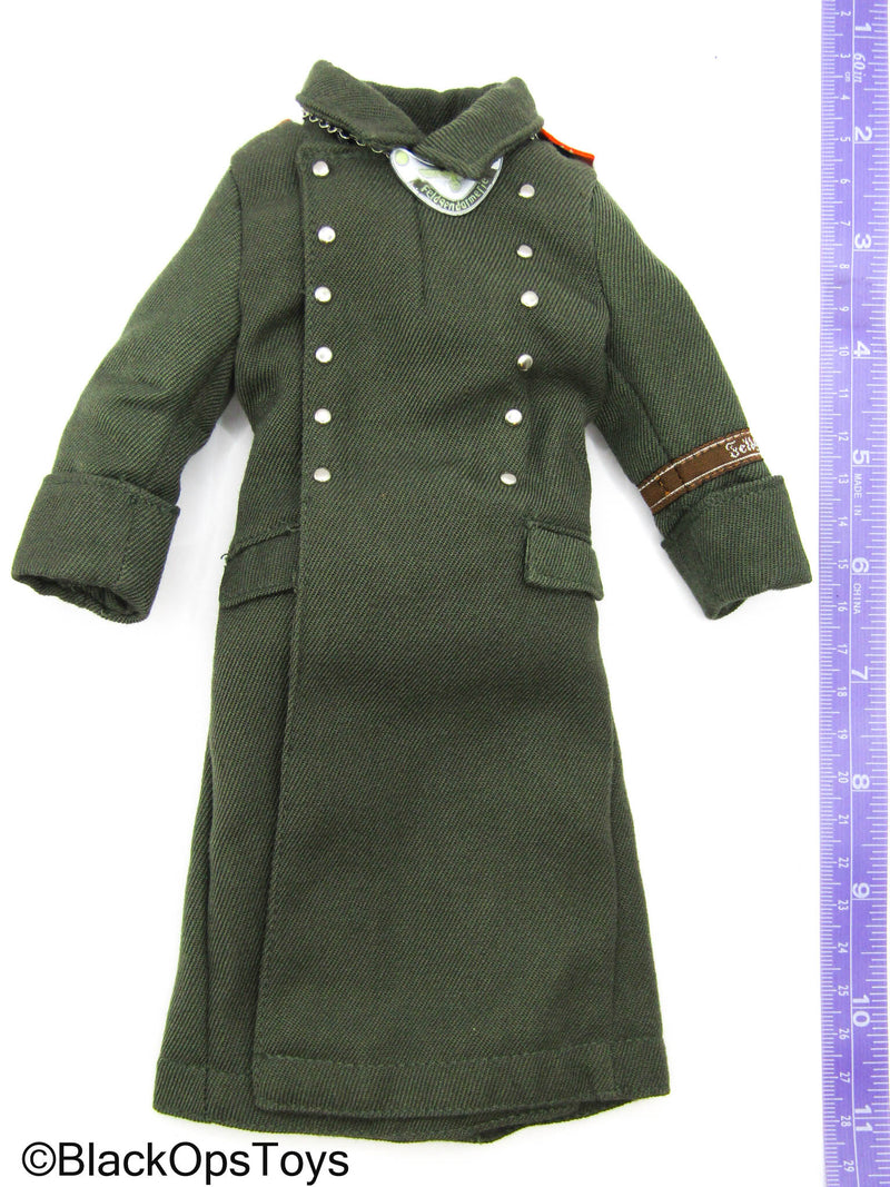 Load image into Gallery viewer, WWII German - Green Field Officer Overcoat
