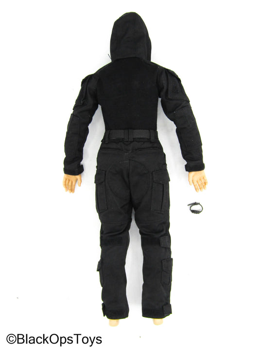 Bravo 0-7 Kill Or Capture - Male Body w/Black Uniform & Face Painted Head Sculpt