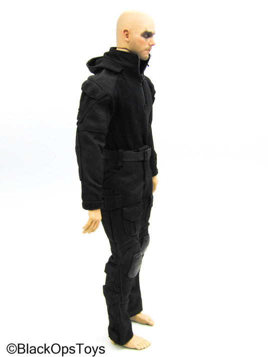 Bravo 0-7 Kill Or Capture - Male Body w/Black Uniform & Face Painted Head Sculpt