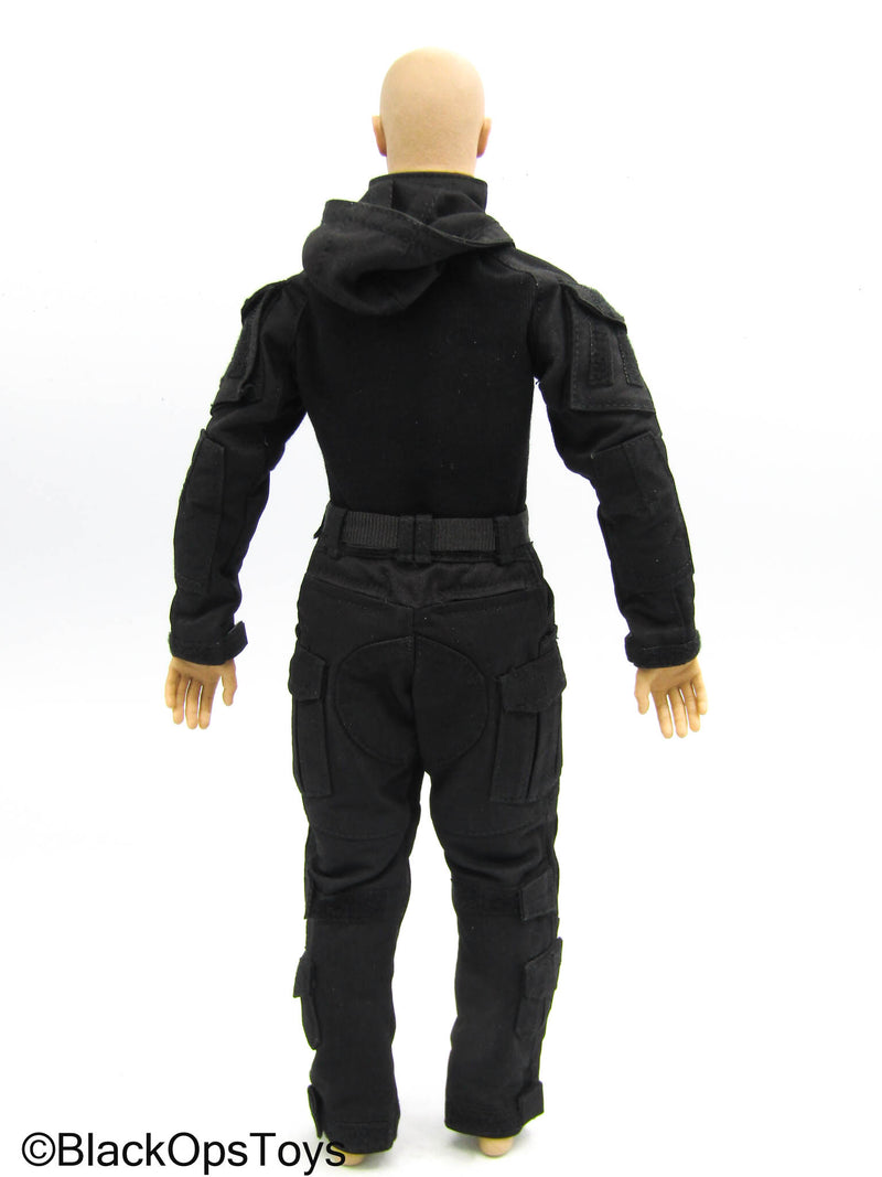 Load image into Gallery viewer, Bravo 0-7 Kill Or Capture - Male Body w/Black Uniform &amp; Face Painted Head Sculpt
