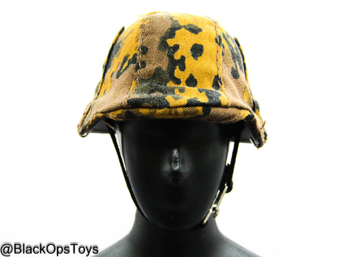 WWII German - Oak Leaf Pattern M35 Infantry Helmet