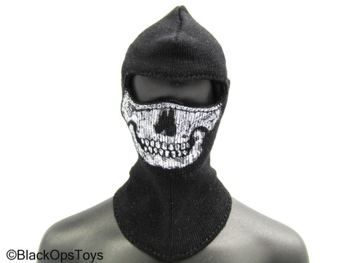 Bravo 0-7 Kill Or Capture - Black Skull Balaclava