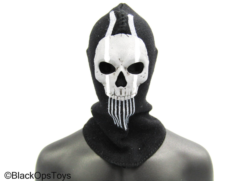 Load image into Gallery viewer, Bravo 0-7 Kill Or Capture - Black Balaclava w/Skull Face Mask
