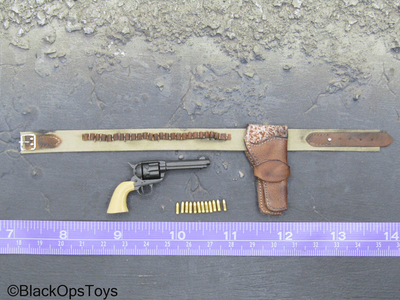 Load image into Gallery viewer, Western Set - John Wayne Colt .45 Peacemaker w/Leather Gun Belt
