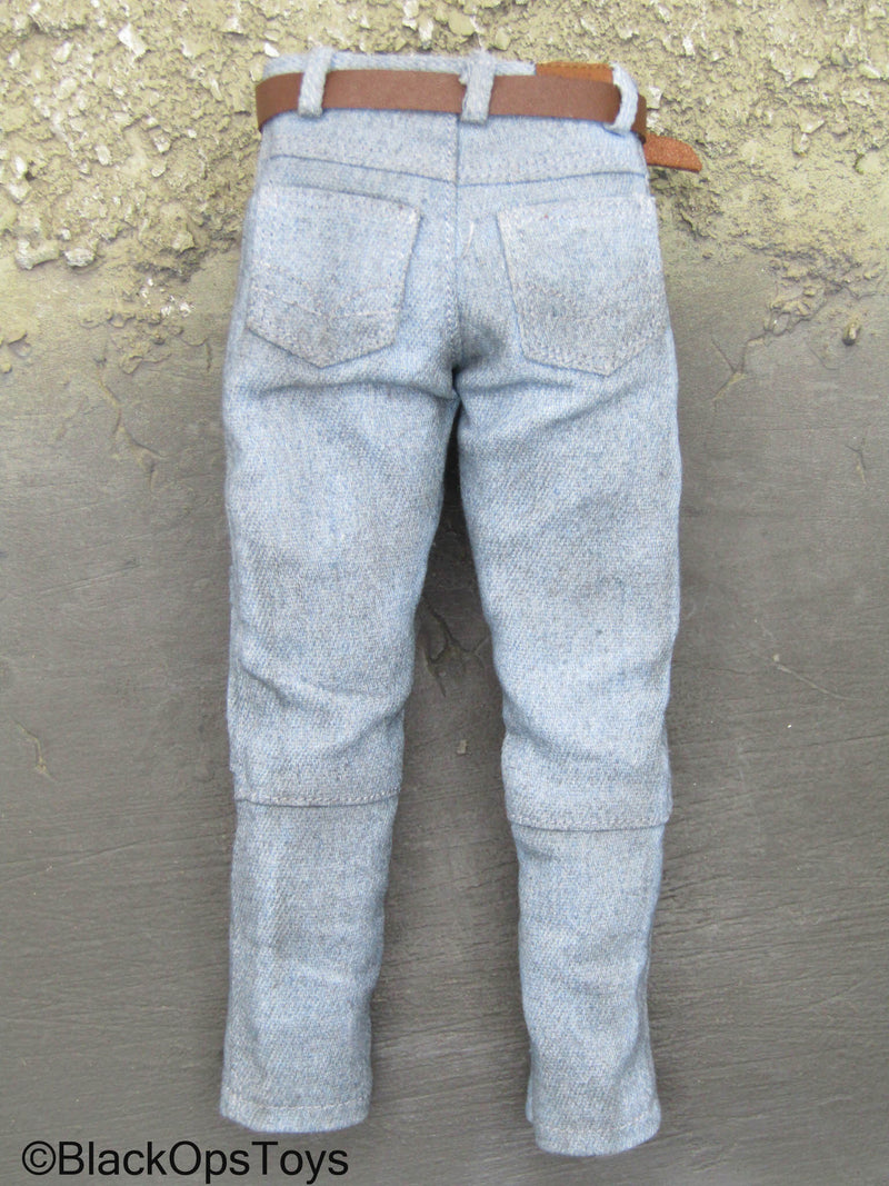 Load image into Gallery viewer, The Division 2 Caleb Dunne Agent - Blue Denim Like Jeans w/Belt
