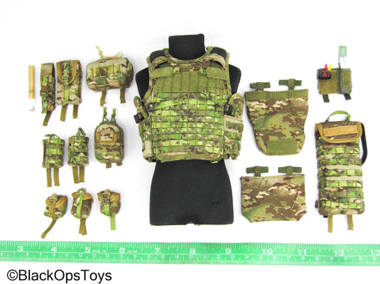 Russian Spetsnaz FSB Gunner - Multicam MOLLE Vest Set