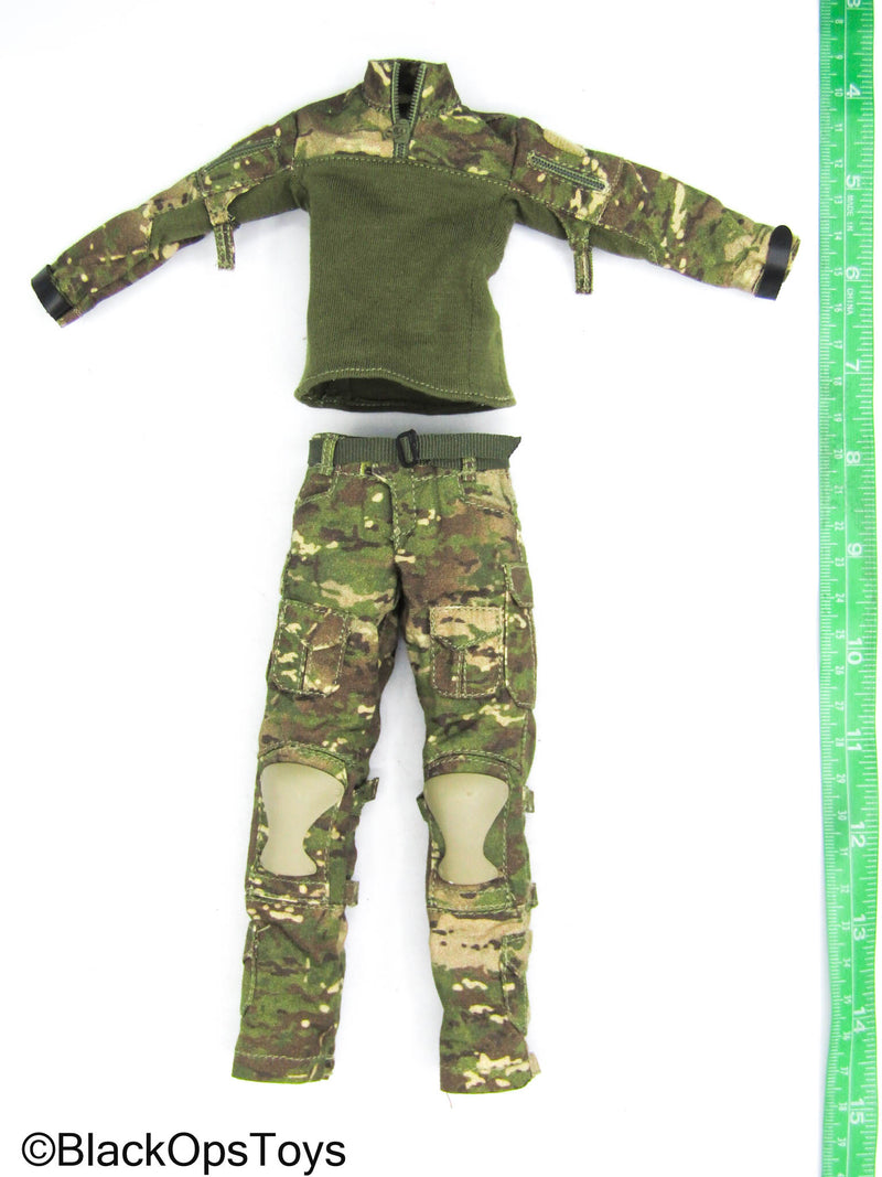 Load image into Gallery viewer, Mobile Task Force Alpha-9 - Female Multicam Combat Uniform
