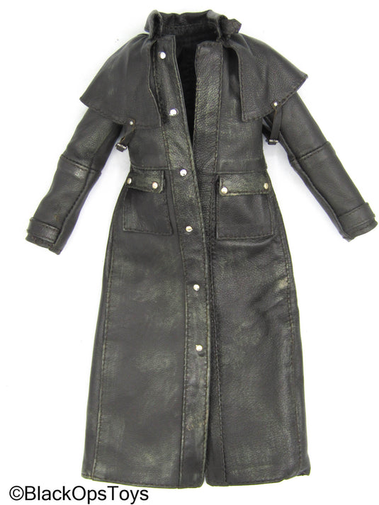 Goddess of Wilderness - Shadi - Leather-Like Long Coat