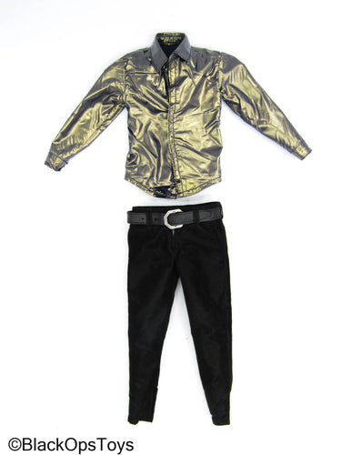 Gangsters Kingdom - Derrick - Gold-Colored Shirt w/Pants