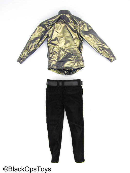 Gangsters Kingdom - Derrick - Gold-Colored Shirt w/Pants