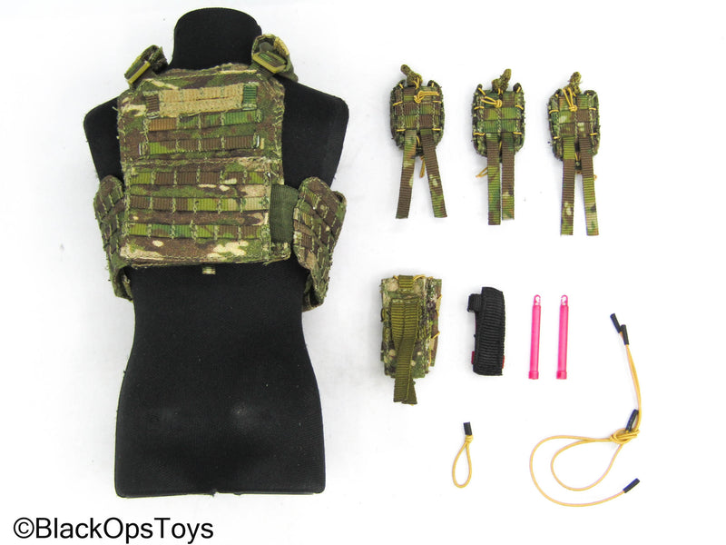 Load image into Gallery viewer, Mobile Task Force Alpha-9 - Multicam MOLLE Vest Set
