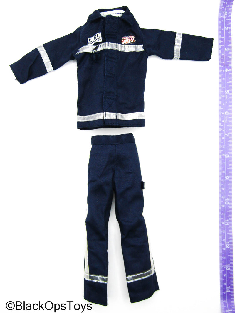 Load image into Gallery viewer, Fire Fighter - Dark Blue Fire Uniform Set
