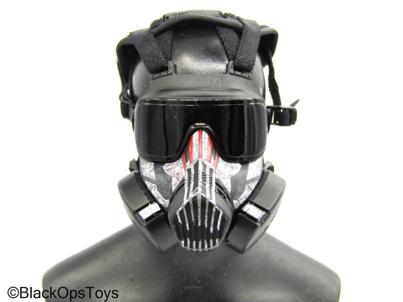 Load image into Gallery viewer, Extreme Zone Gaius Task - Black Gas Mask
