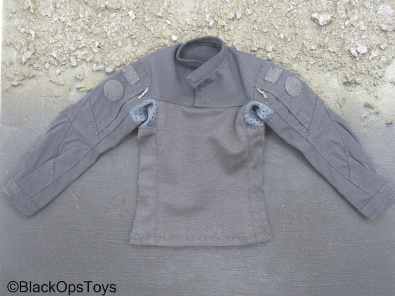 Load image into Gallery viewer, Dutch DS1 Riot Shield Version - Grey Combat Shirt
