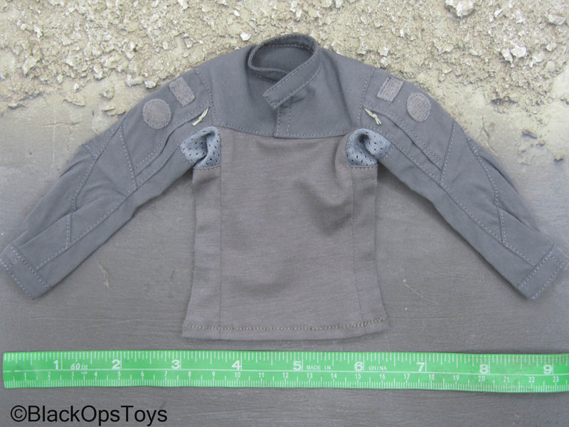 Load image into Gallery viewer, Dutch DS1 Riot Shield Version - Grey Combat Shirt
