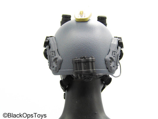 Dutch DS1 Riot Shield Version - Grey Helmet w/Face Shield & NVG