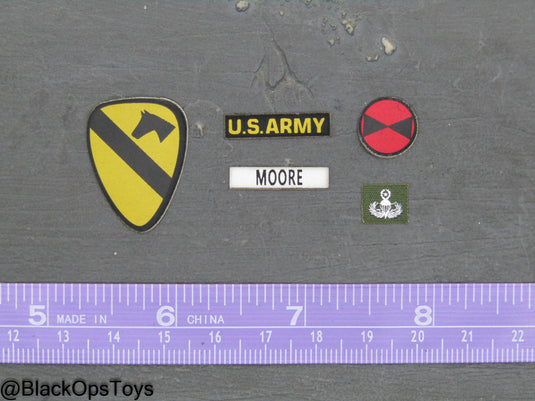 Vietnam US Army Lt. Col. Moore - Patch Set