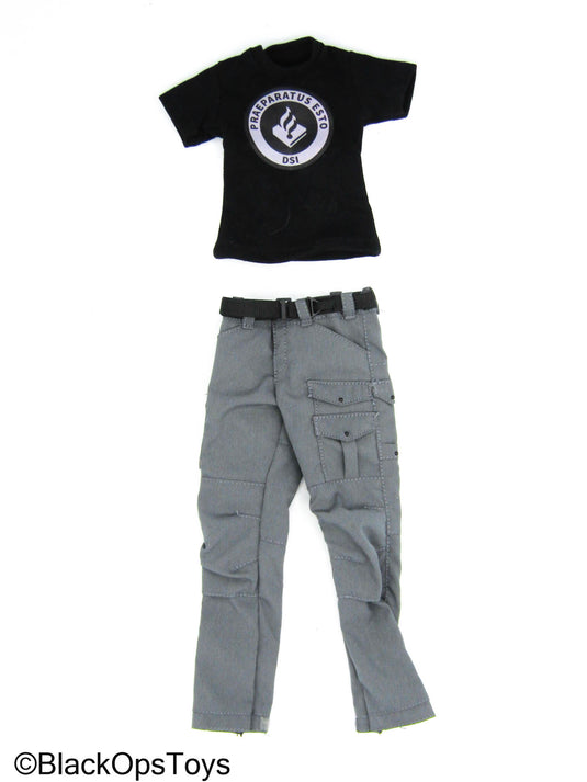 Dutch DSI Grenade Launcher Ver - Grey Combat Pants w/Shirt