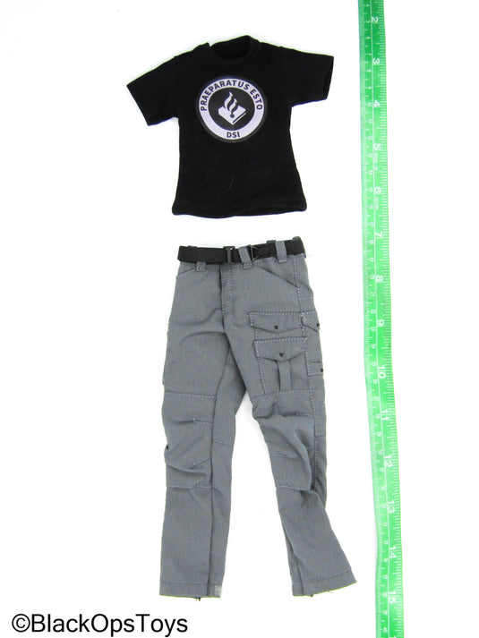 Dutch DSI Grenade Launcher Ver - Grey Combat Pants w/Shirt