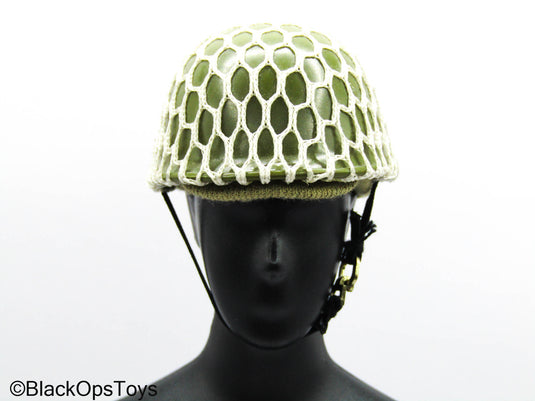 WWII - Green Helmet w/Netting