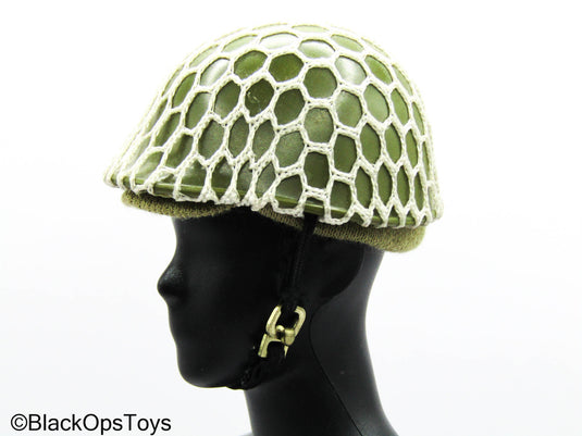 WWII - Green Helmet w/Netting