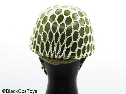 WWII - Green Helmet w/Netting