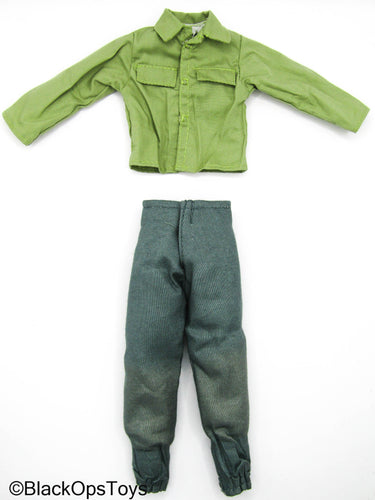 WWII - Green Combat Uniform Set