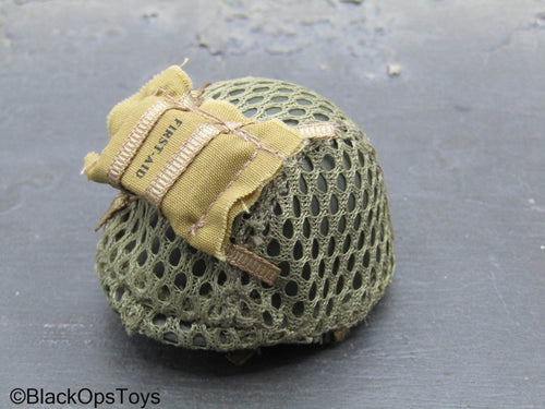 WWII Pararescue Jumper - Green Helmet w/Netting