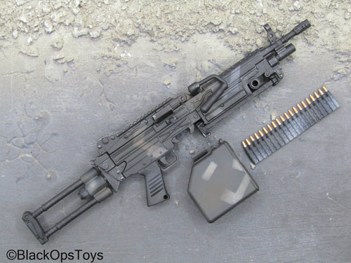 Deathknell - M249 SAW Light Machine Gun w/Bullet Chain & Drum