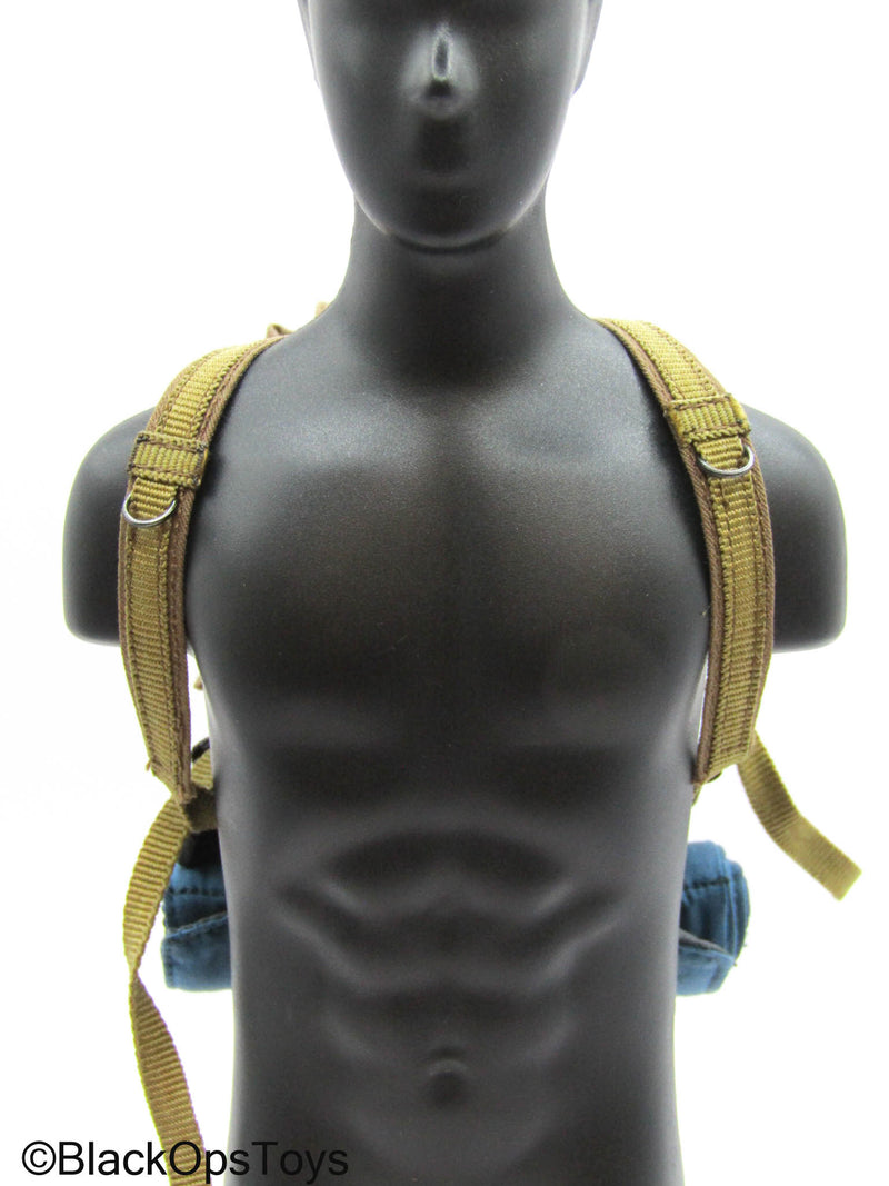 Load image into Gallery viewer, The Last Father - Tan Backpack w/Bedroll
