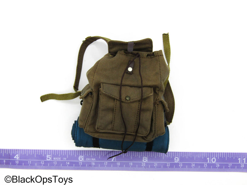 Load image into Gallery viewer, The Last Father - Tan Backpack w/Bedroll
