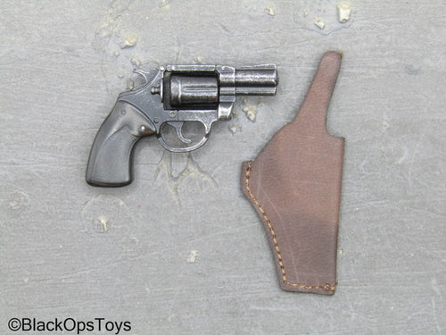 The Last Father - Metal Revolver Pistol w/Holster