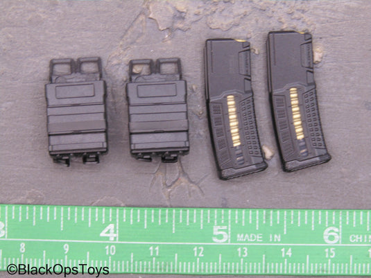 Special Forces - Black 5.56 Window Mags w/Holsters