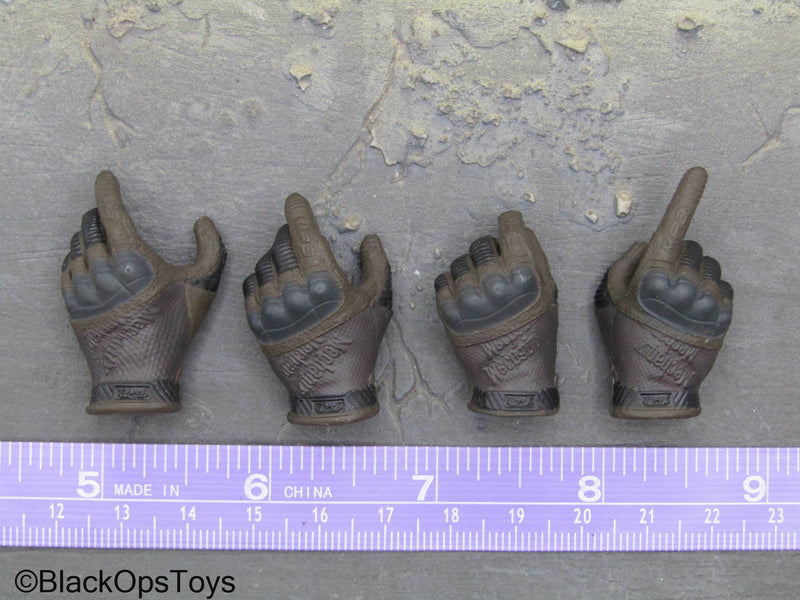 Load image into Gallery viewer, Delta Force SMU Tier 1 Op. - Black &amp; Brown Gloved Hand Set
