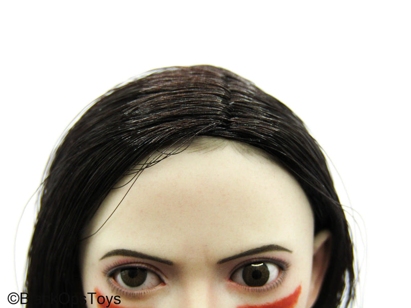 Load image into Gallery viewer, Alita Battle Angel - Female Painted Head Sculpt w/Moving Eyes
