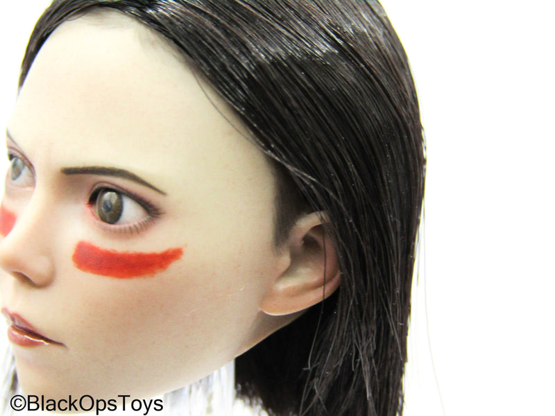 Load image into Gallery viewer, Alita Battle Angel - Female Painted Head Sculpt w/Moving Eyes
