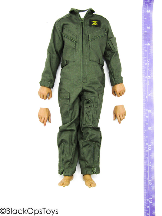 F/A-18E Pilot Captain Mitchell - Male Dressed Body w/Flight Suit