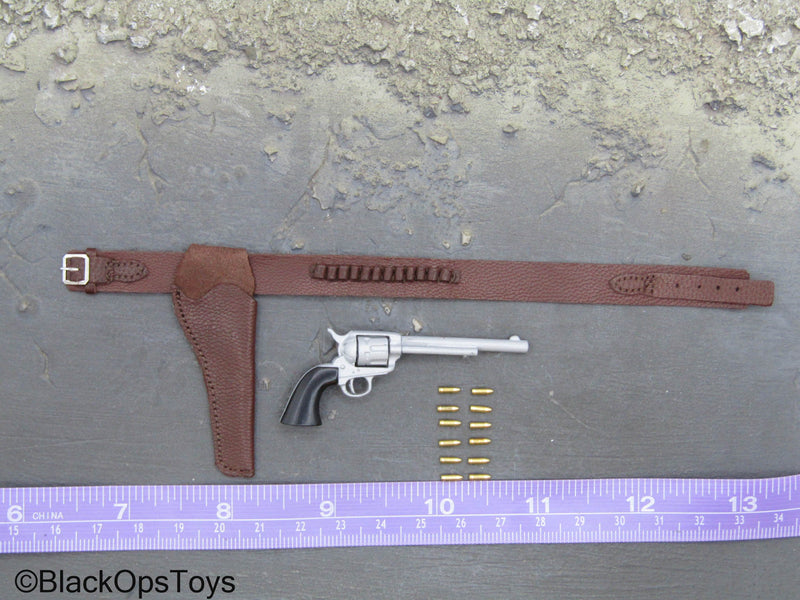 Load image into Gallery viewer, Western Set - M1873 Colt Revolver w/Brown Slim Jim Holster
