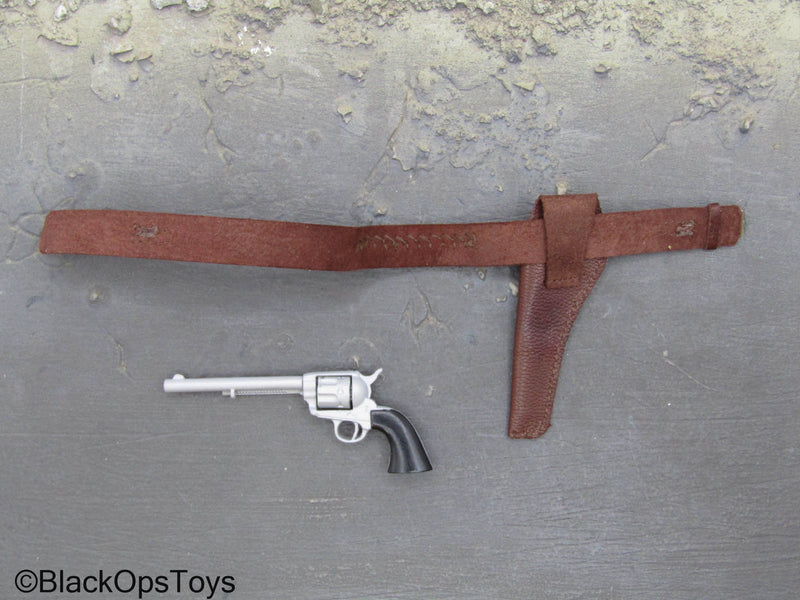 Load image into Gallery viewer, Western Set - M1873 Colt Revolver w/Brown Slim Jim Holster
